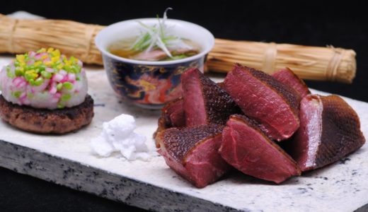 日本料理 龍吟 野鴨の炙り焼2012