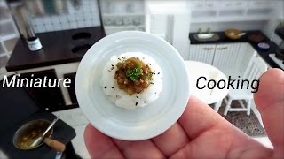 Miniature Food #24-ミニチュア料理『ドライカレー-Dry curry-』 Miniature Cooking show ミニチュアクッキング 미니 요리