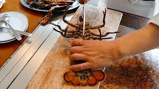 日本料理 - 新鮮的龍蝦和牛排鐵板燒沖繩日本