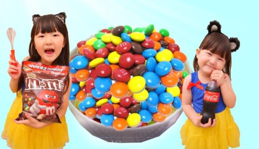DIYお菓子作り！大量のキャンディとおやつでお料理 DIY Candy sweets - Hane&Mari'sWorld
