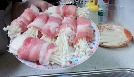 【アラフィフおでぶの料理】サバのコチジャン煮＆えのきの豚肉巻き☺️を作る！
