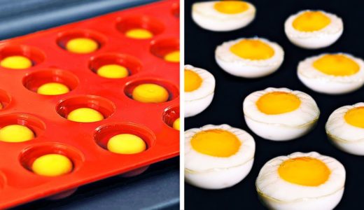 ミニとビッグの卵のトリックとレシピ || 卵料理の ハック