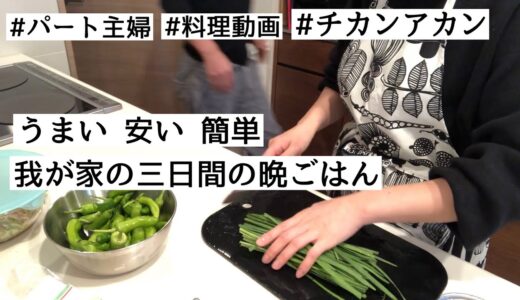 【料理動画】主婦/パートの日/チカンアカン
