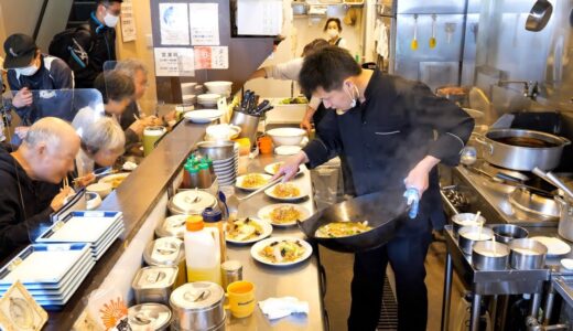 常連が殺到する本格中華料理店を営む鍋振り職人の1日 丨Egg Fried Rice-Wok Skills In Japan