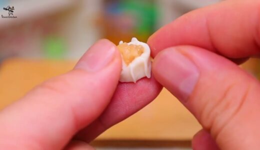世界一小さい海老の焼売(シュウマイ) | 食べられるミニチュア料理　│ Miniature Hieu’s kitchen