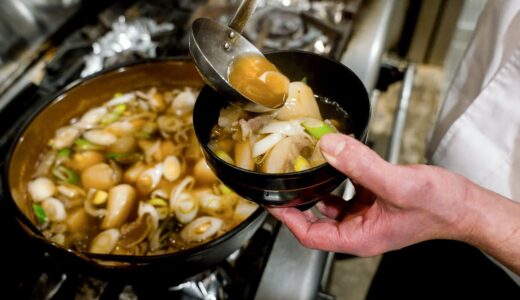 日本の郷土料理“山形名物芋煮“の作り方｜How to make Japanese regional cuisine “Yamagata Imoni”
