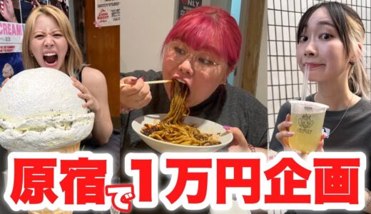 【韓国料理 | アイス】2年ぶりに原宿で1万円分食べ歩きしたらJKの日常すぎたwwww