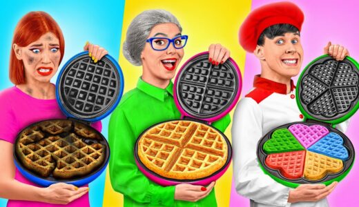 自分 VS おばあちゃんの料理チャレンジ | 簡単な秘密のハックとガジェット TeenDO Challenge