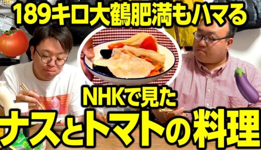 NHKで見たナスとトマトの料理を振る舞う 実食編 #ママタルト